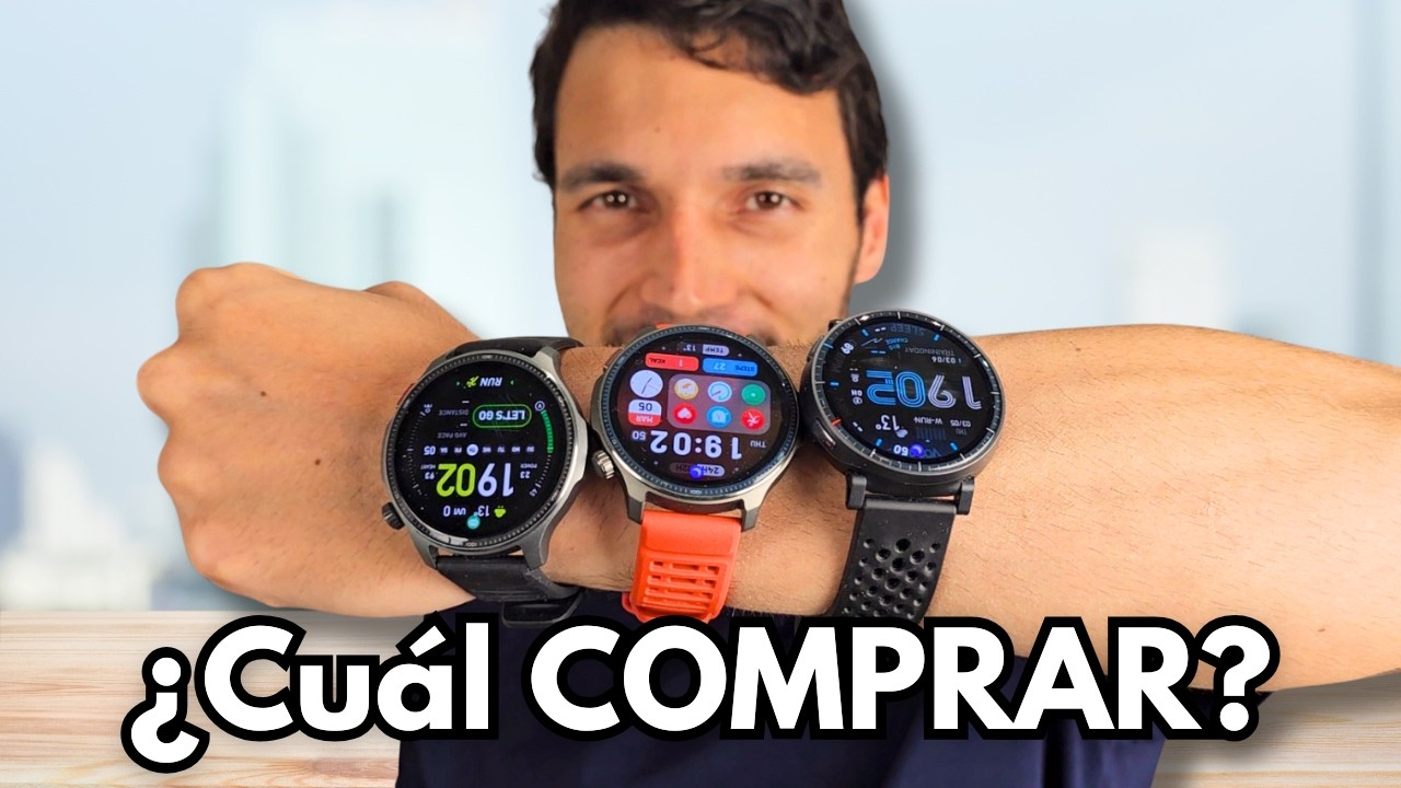 ¿Qué Amazfit COMPRAR? 💥 ​Active Max vs Balance 2 vs Balance 2 XT