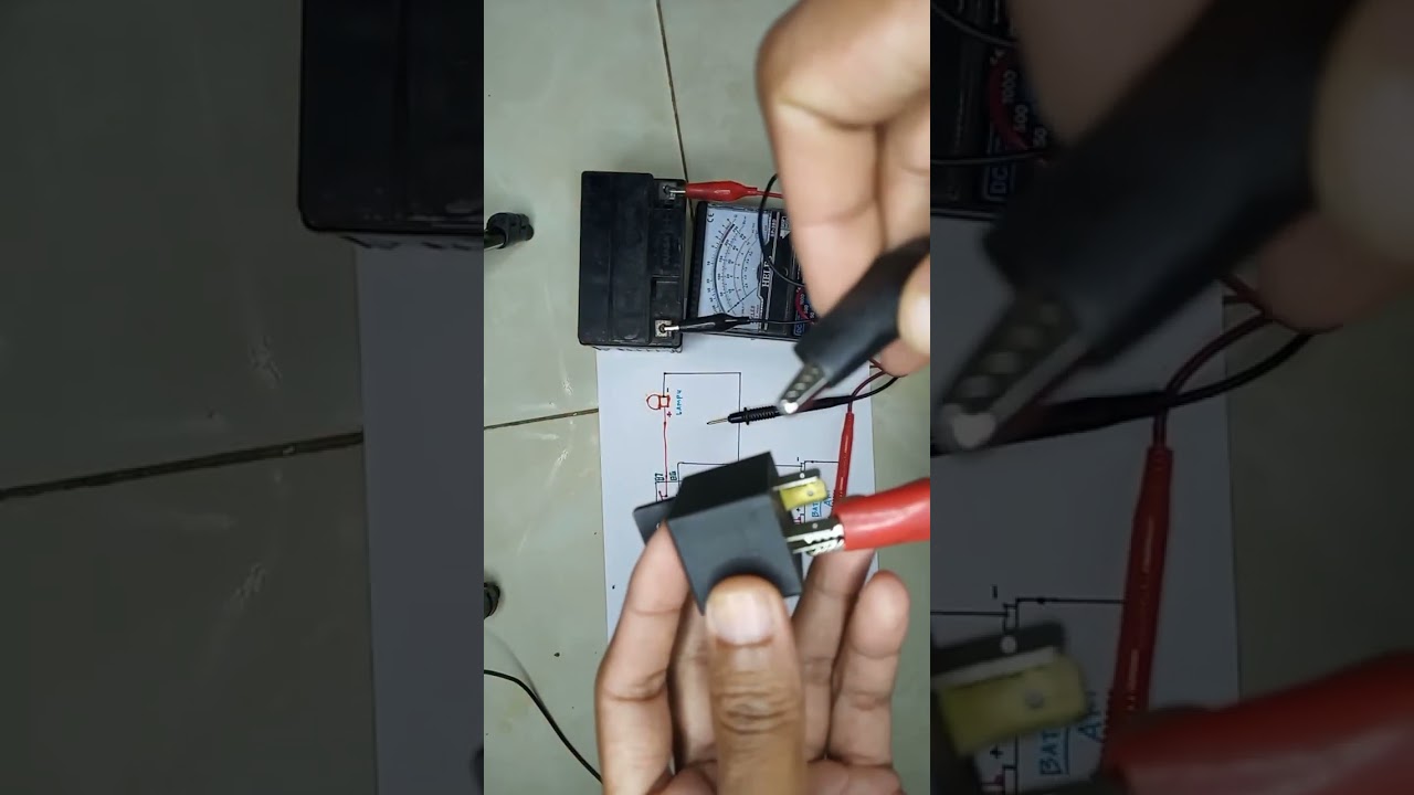 Cara cek relay rusak apa tidak