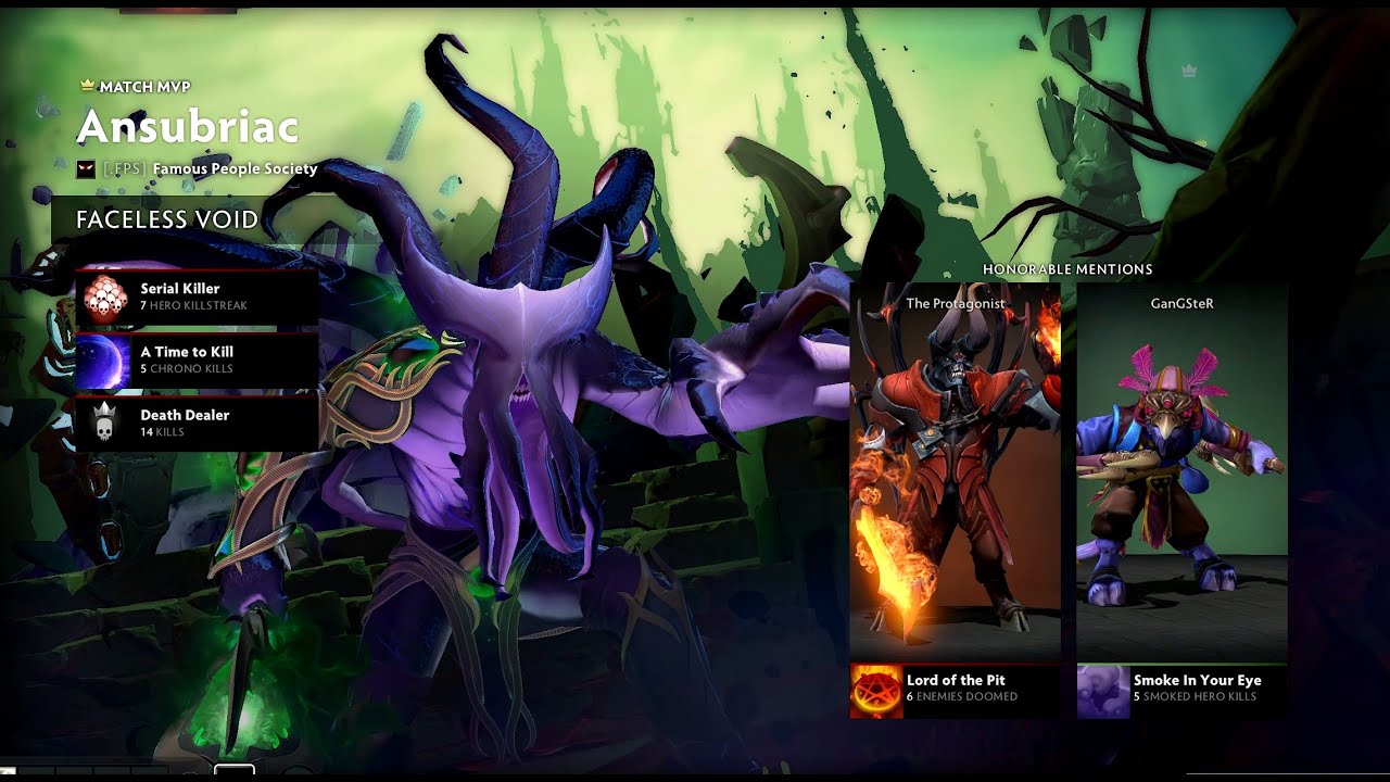 DOTA MVP Faceless Void 101 