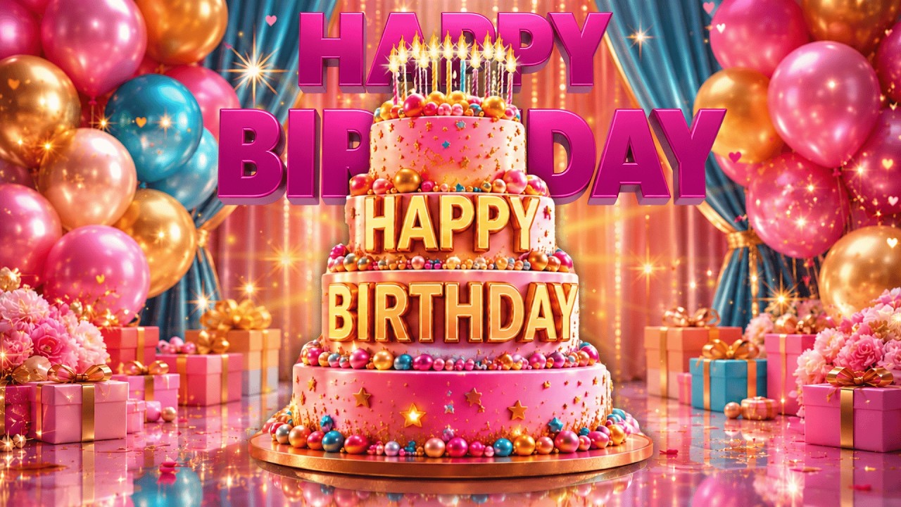 Best Happy Birthday Song 🎁 Celebrate Your Day 🎉