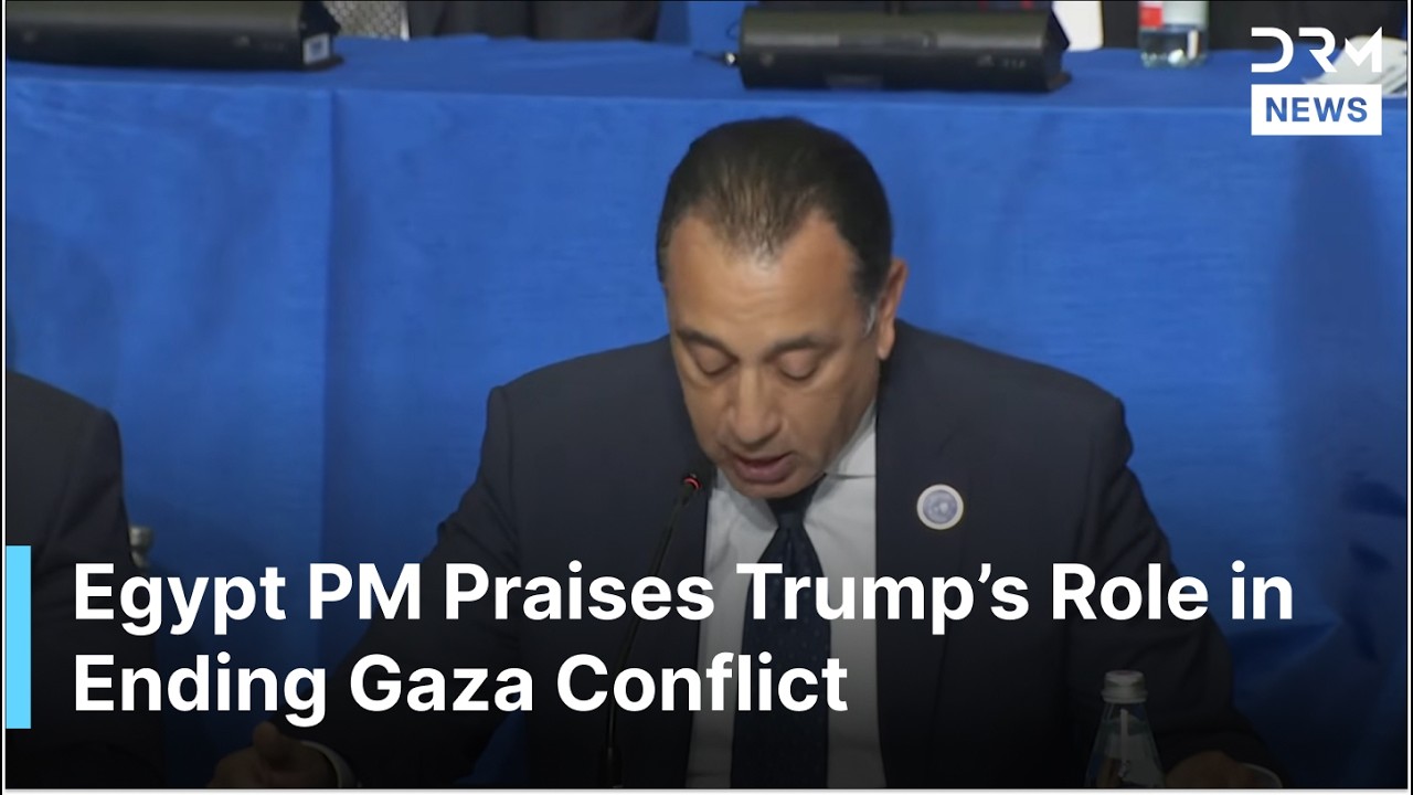 FULL SPEECH: Egypt PM Backs Trump&rsquo;s Gaza Plan, Palestinian Statehood at Board of Peace Summit | AC1G