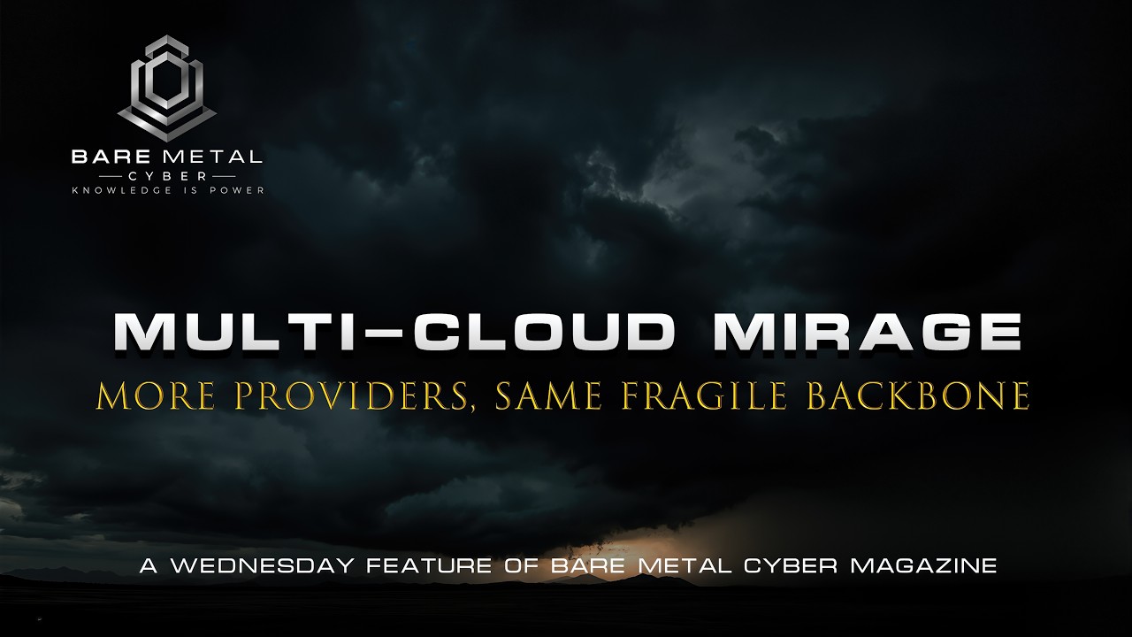 Multi-Cloud Mirage: More Providers, Same Fragile Backbone