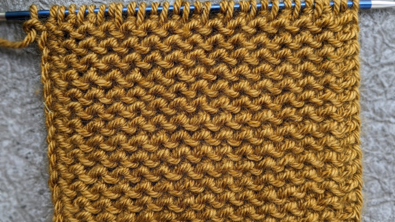 Knit Stretchy (Elastic) Stitch Pattern