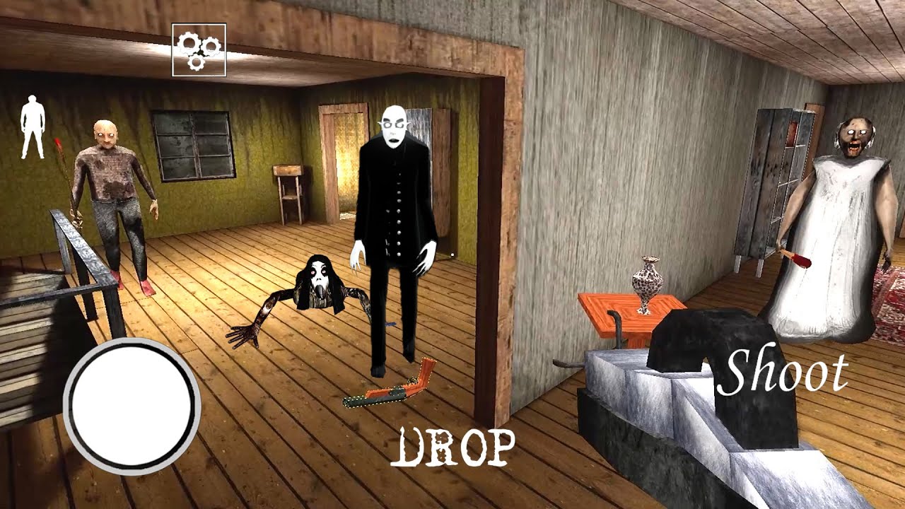 Granny Chapter 2 New Update Nosferatu And Crawling Slendrina Inside House