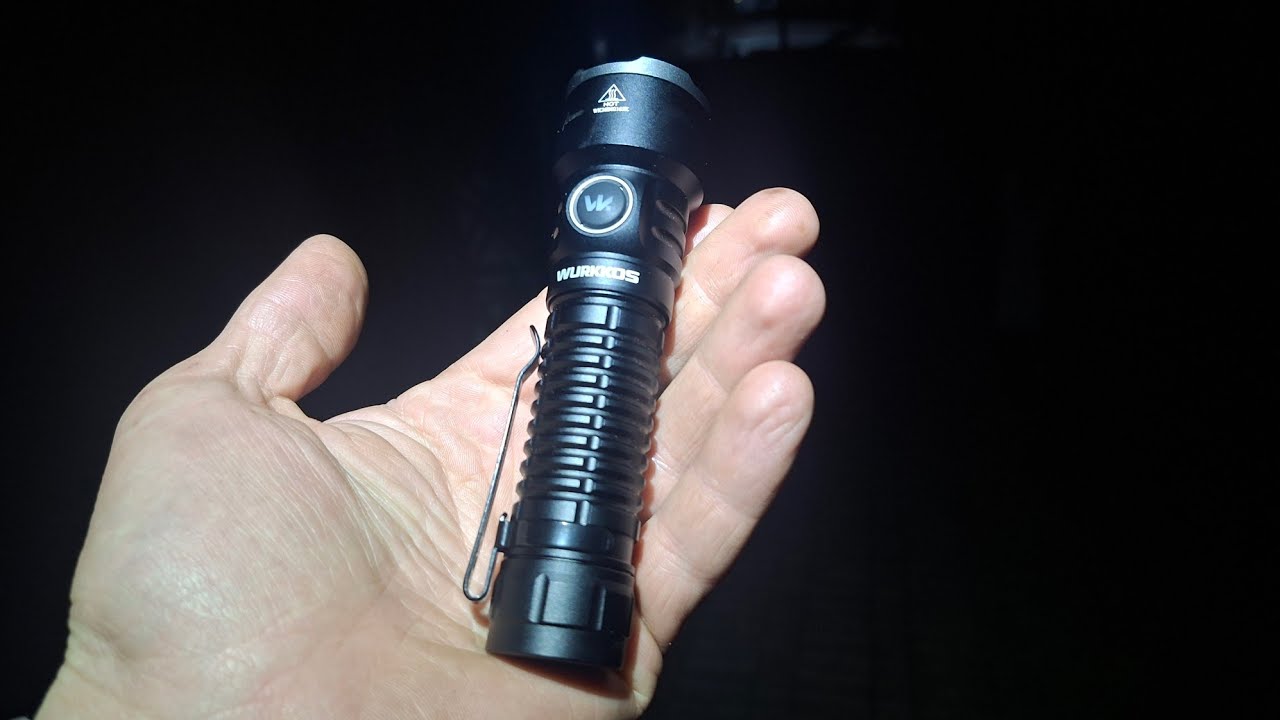 WURKKOS TS28 МОЩНЫЙ ФОНАРЬ EDC 3200лм. КОМПАКТНЫЙ - СТИЛЬНЫЙ- НА 21700! 