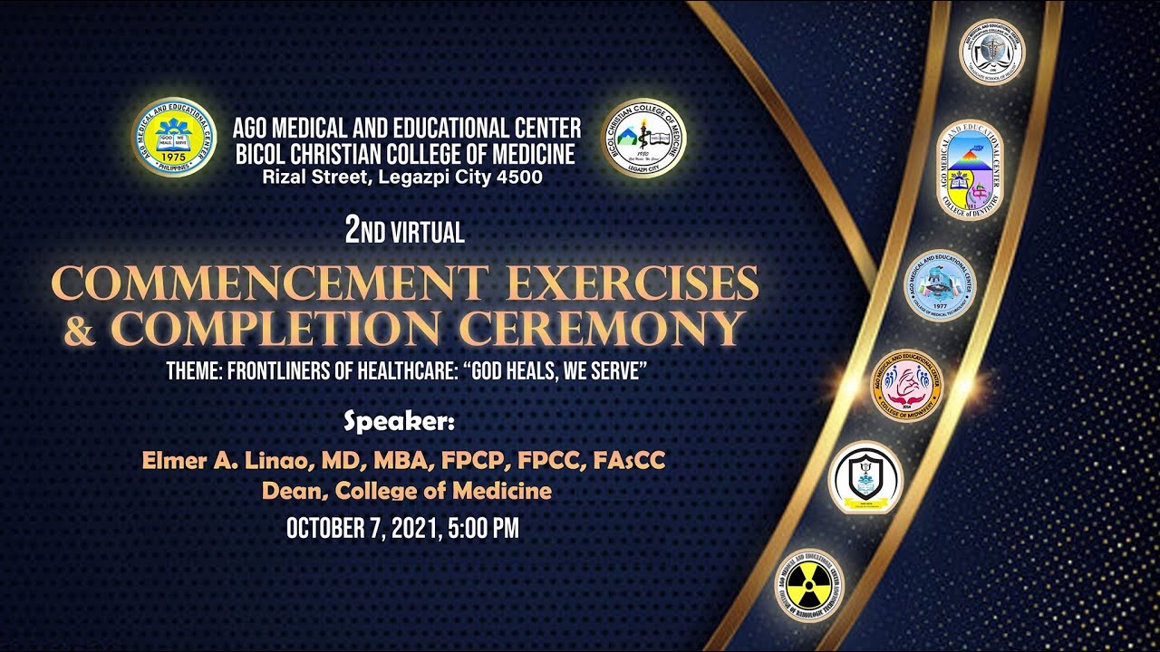 Second Virtual Commencement Exercises and Completion Ceremonies for Class of 2021