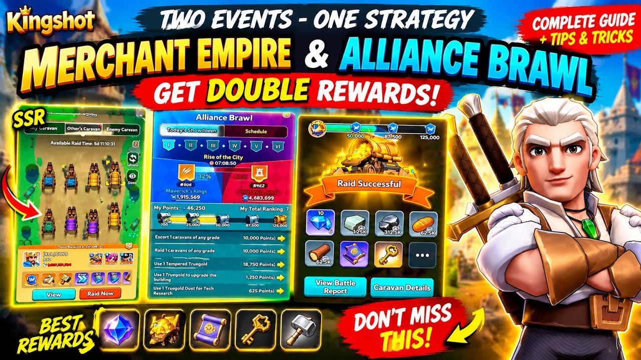 Kingshot Merchant Empire & Alliance Brawl Guide &ndash; Best Rewards, Caravan Raids & Pro Tips