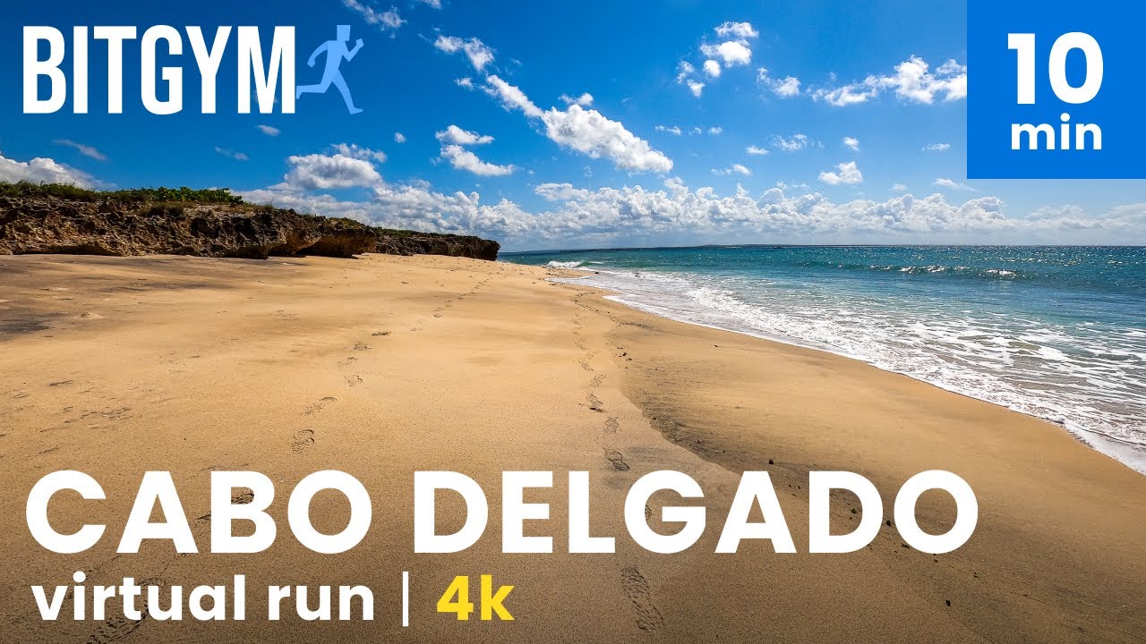 Cabo Delgado Virtual Run - Unforgettable Views of Mozambique's Beaches