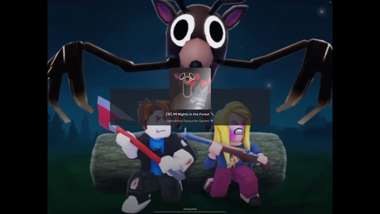 Try to survive! | Avy plays Roblox 99 Nights in the Forest