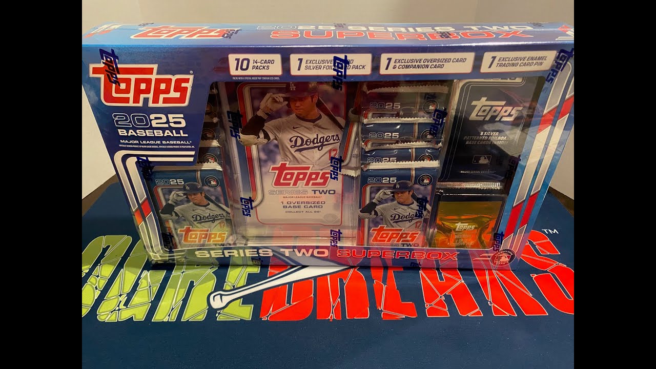 2025 Topps Series 2 Super Box Opening!! Plakata SSP Pulled!!!