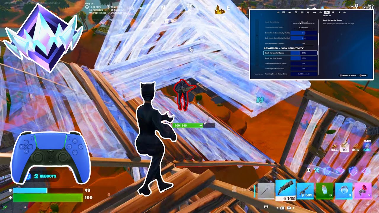 *SMOOTHEST* BEST Controller Settings For Fortnite Chapter 7 Season 1! (PS4/PS5/XBOX/PC)