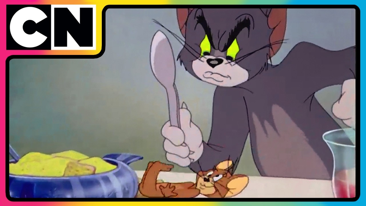 Tom and Jerry 😺🐭| Jerry's Taste for Trouble 😲| Cat and The Mouse 😍| Funny Cartoon 🥳| @cnindia