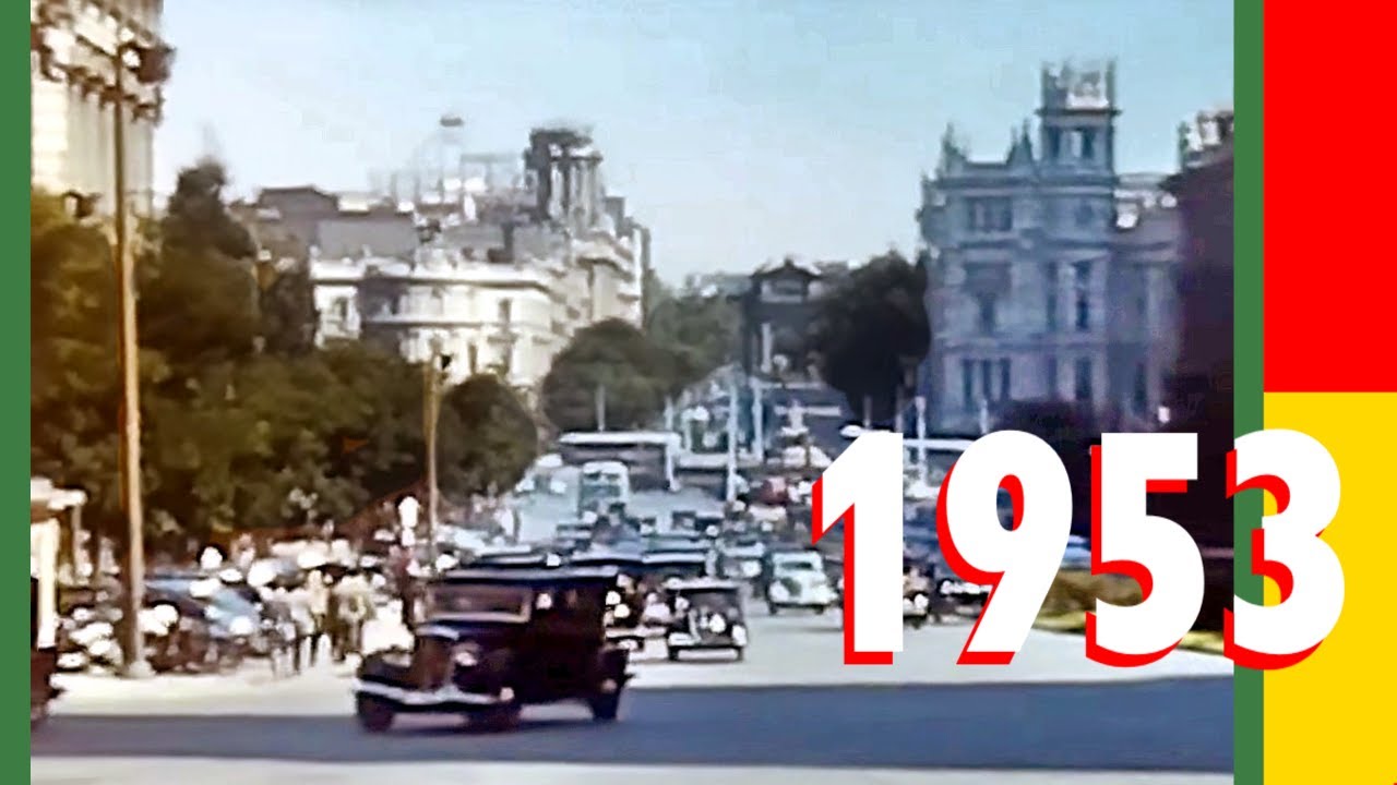 ¿Cómo era MADRID hace 70 años? ¡Descúbrelo A TODO COLOR!