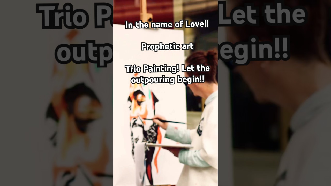 Возрождение начинается с любви #излияние #толькоИисус #пророческий #искусство #возрождение #проро...