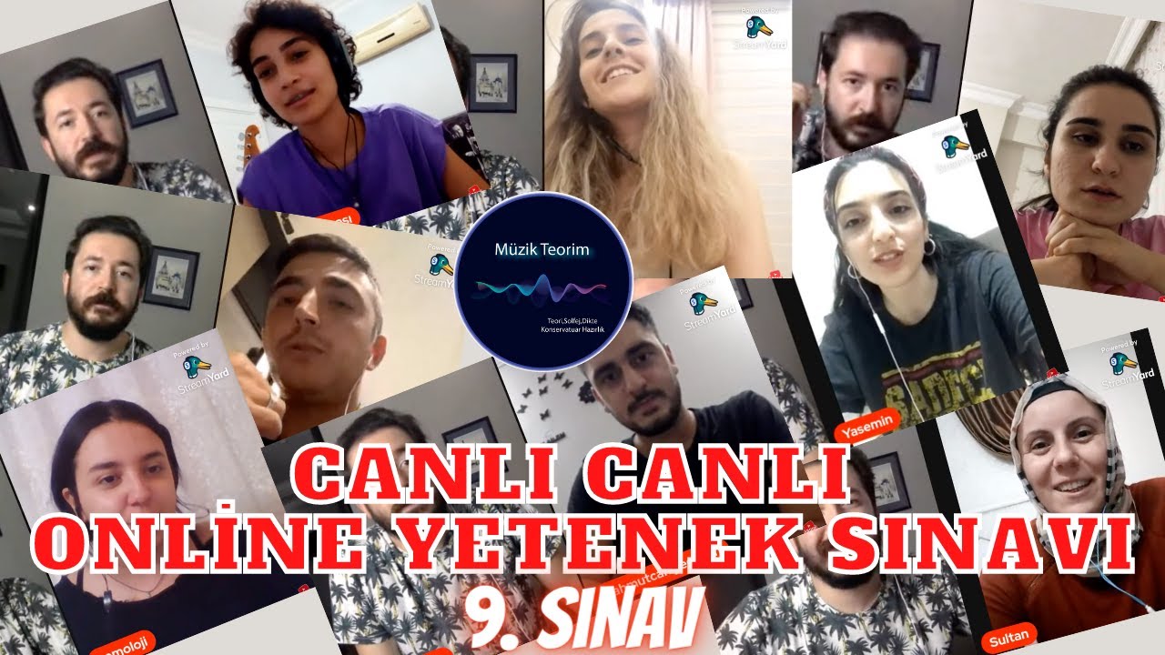 Canlı Yayında Online Yetenek Sınavı - 9. Sınav