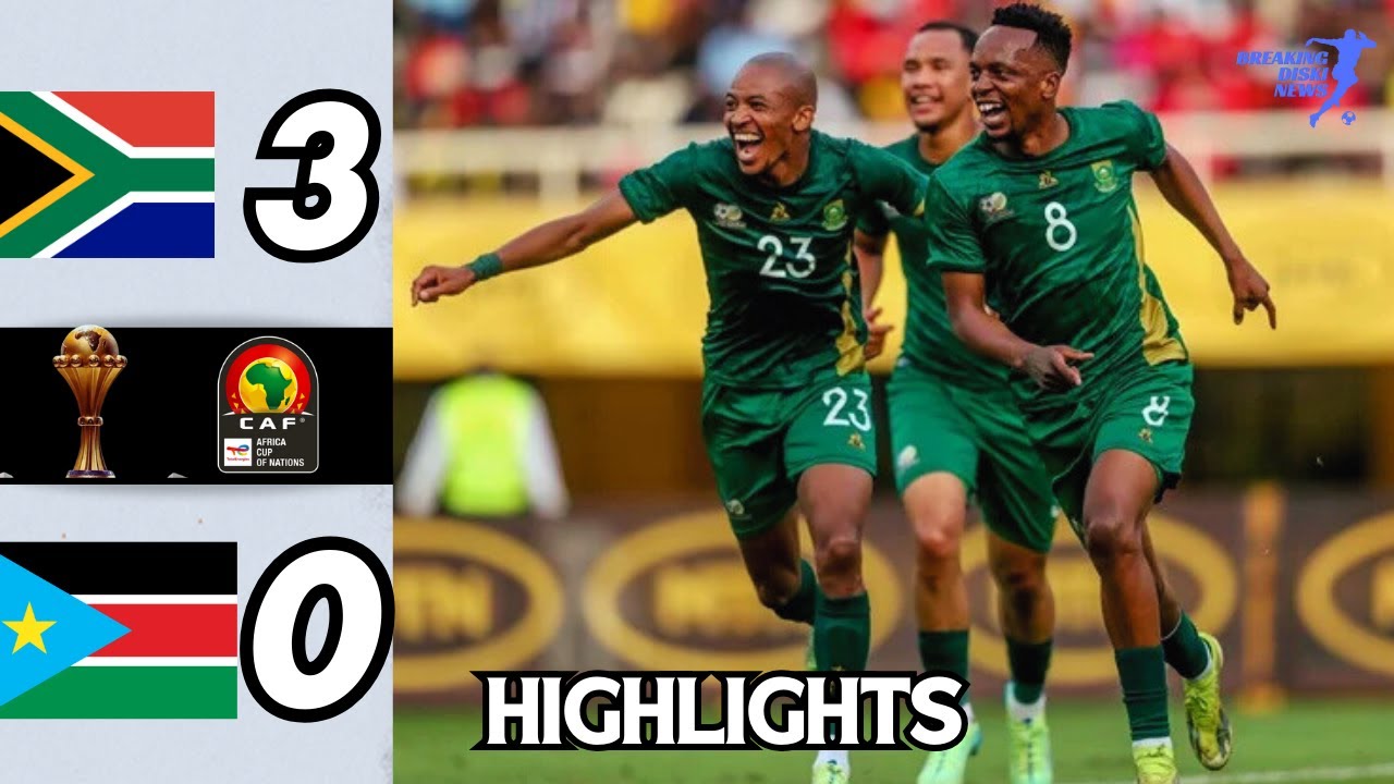South Africa vs South Sudan | AFCON QUALIFIERS | HIGHLIGHTS | ALL GOALS