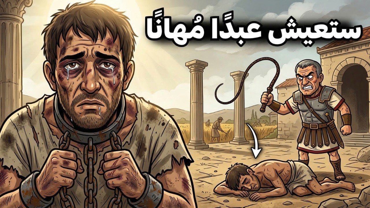 كيف ستكون حياتك كعبد في روما القديمة ⛓️🏛️