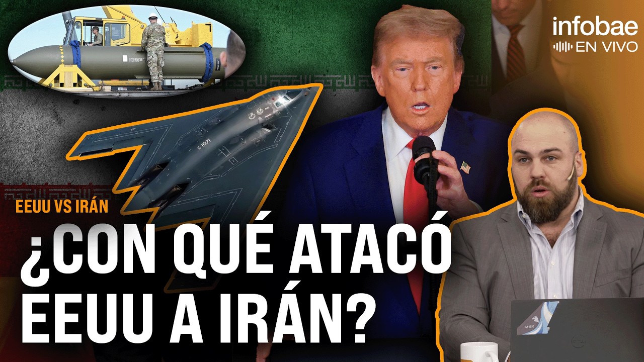 TODO sobre el ARMAMENTO MILITAR que utilizó EEUU para atacar a IRÁN | Por Andrei Serbin Pont