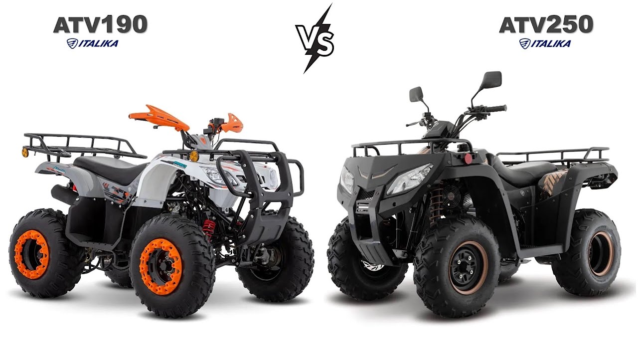 ATV190 vs ATV250 ¿Cuál COMPRAR?