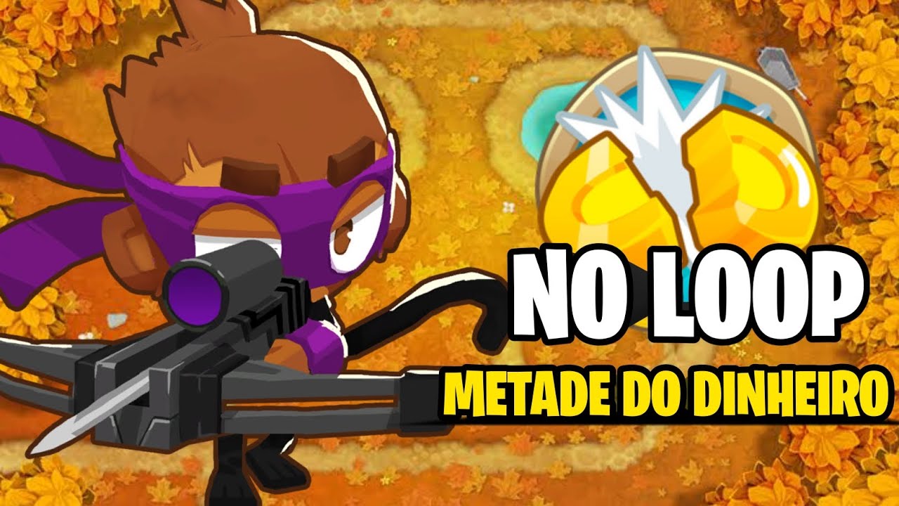 BTD6 | NO LOOP METADE DO DINHEIRO | HALF - CASH - UPDATE 46 ( Bloons TD6 )