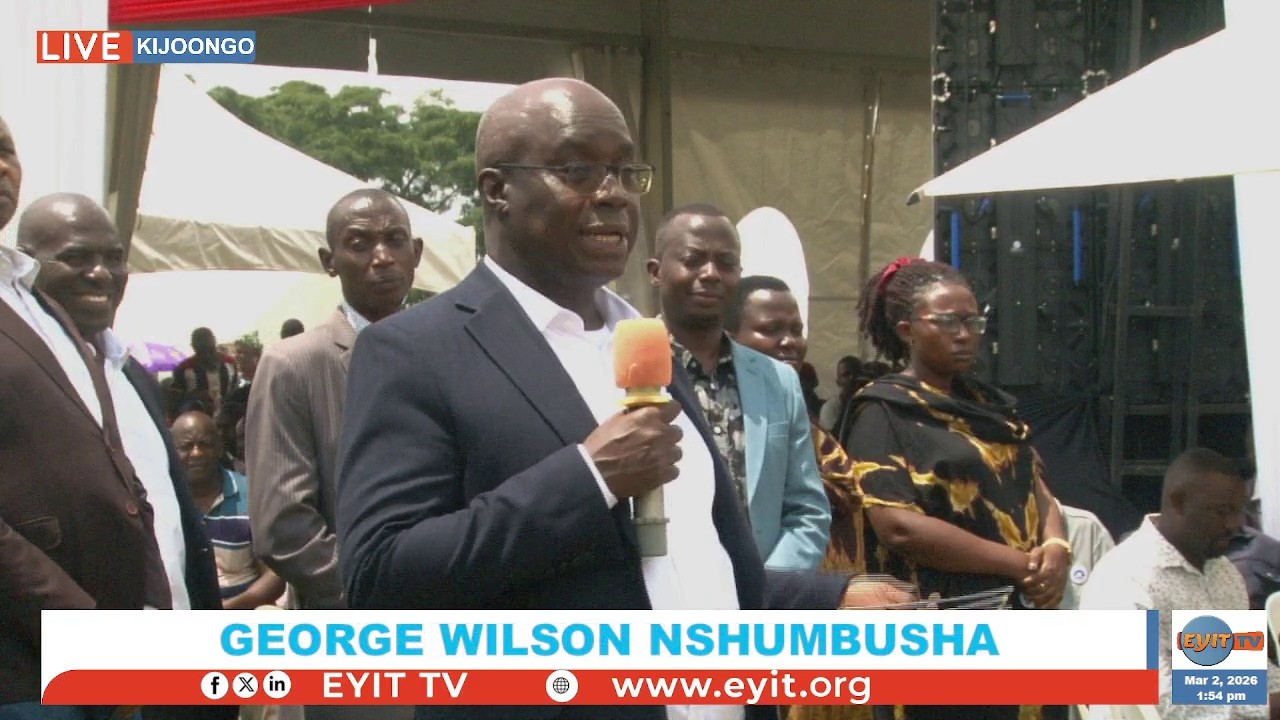 Mr. Nuwamanya David's Speech at the Burial Ceremony of Mr. George Nshumbusha