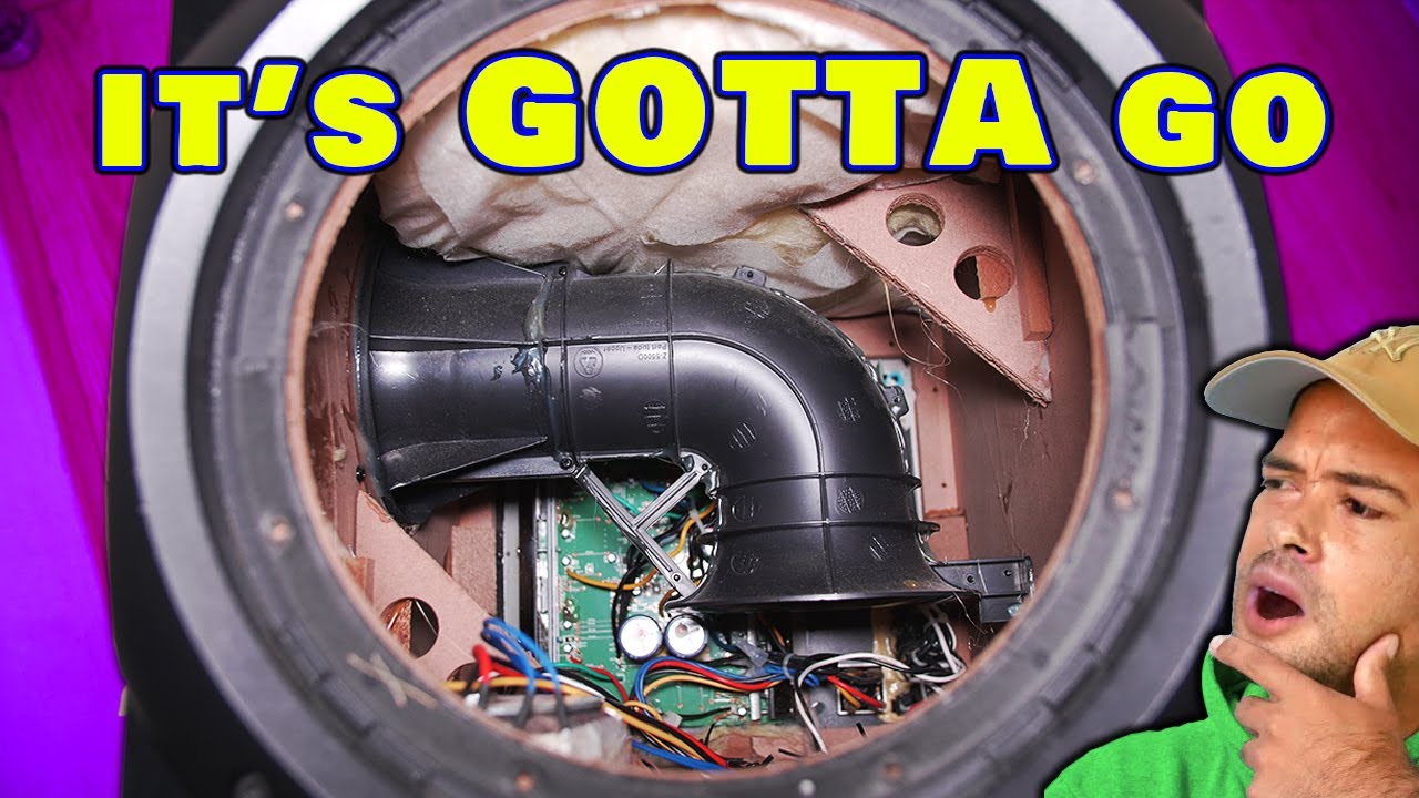 Removing Z5500 Subwoofer Box Internals
