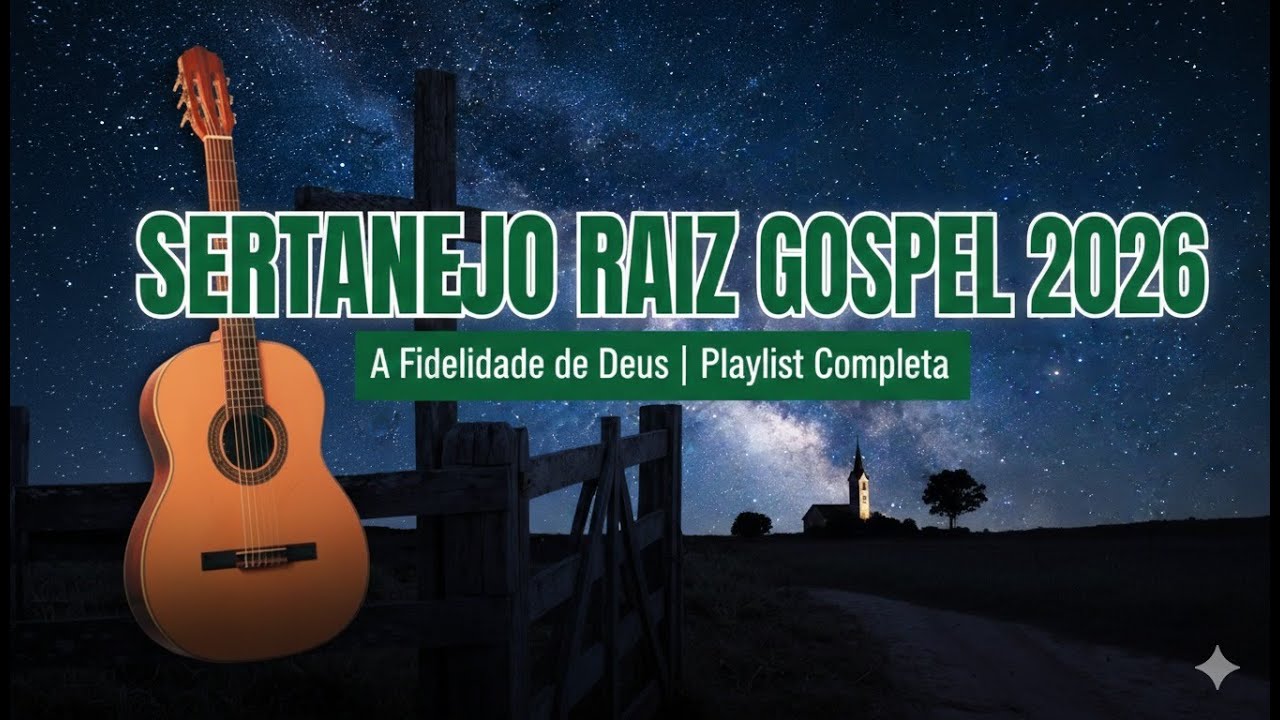 Moda de Viola Gospel para Churrascos - Sertanejo Raiz com Fé 2026 | Hits Completos
