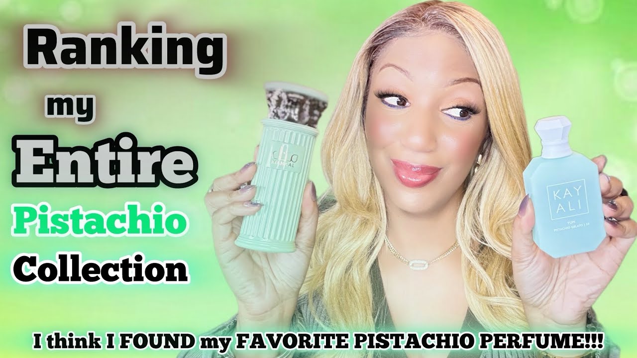 Ranking my ENTIRE #PISTACHIO #FRAGRANCE collection Manaal Al Ard Zaafaran 