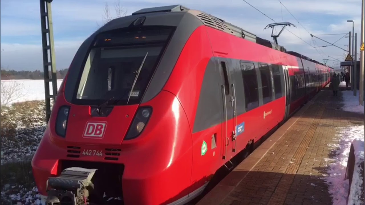 BR 143 S-Bahn Nürnberg -Altdorf letzter Umlauf mit 143-045 und 143-855 am 04.12.2020 und ET 442