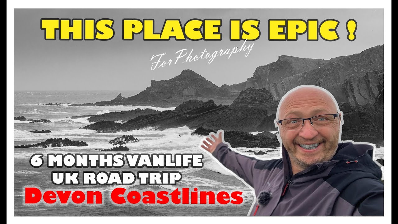 Photographing Hartland Quay Devon, Rugged, Moody and Windy Seascape Photography