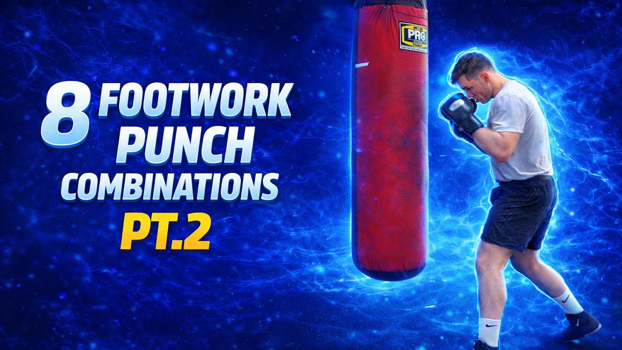 8 Boxing Footwork Combos (Punching While Moving) PT.2