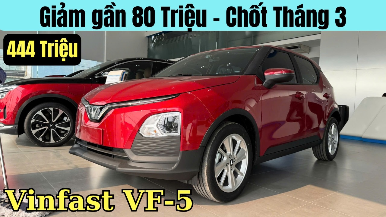 ✅Lăn Bánh Tháng 3 của Vinfast VF5 | Tầm tiền 500 Triệu. Chạy Dịch vụ hay Chạy Gia Đình cũng OK