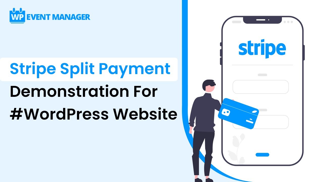 Stripe Split Payment Demonstration For #WordPress Website