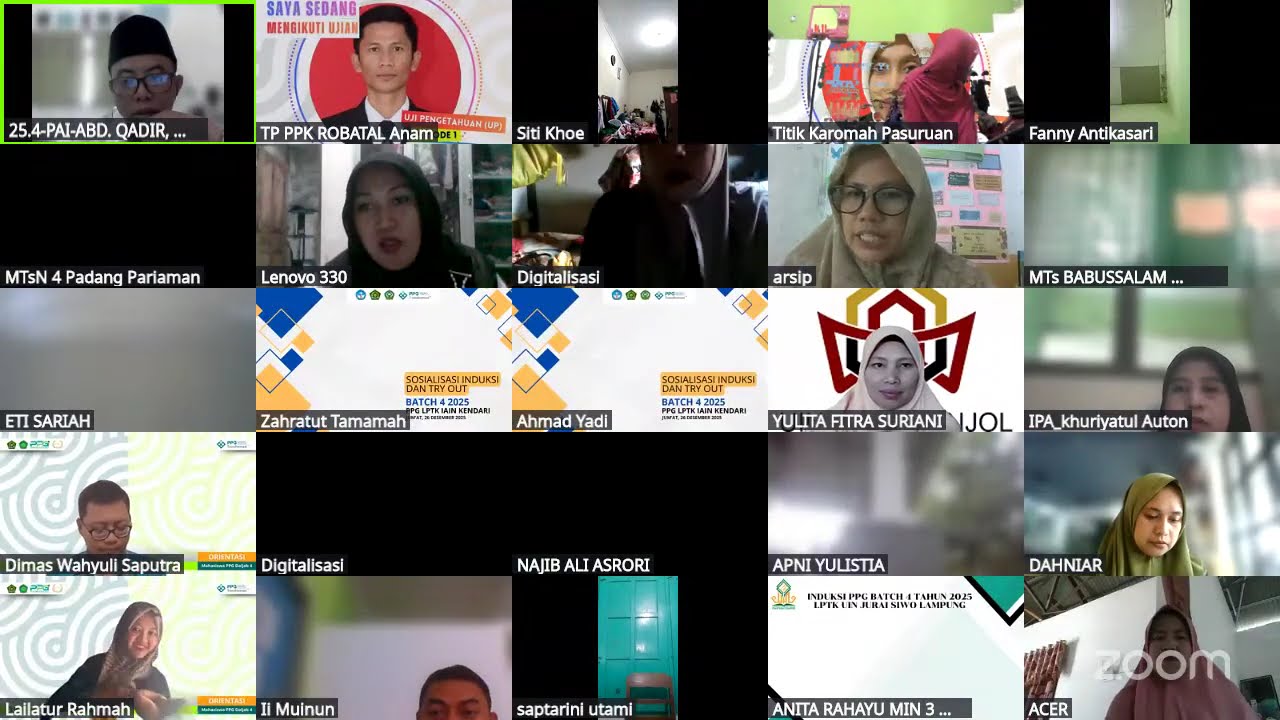 Sosialisasi Pelaksanaan UP UKMPPG Periode 1 Tahun 2026 TUK LPTK UIN Maulana Malik Ibrahim Malang