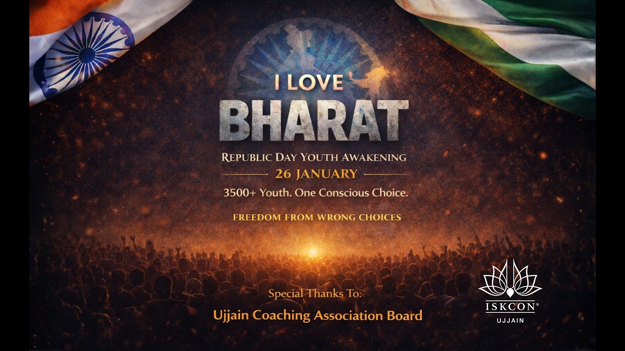 I Love Bharat 2026 || 4K After Movie || ISKCON Ujjain #aftermovie #youthawareness #iskconujjain