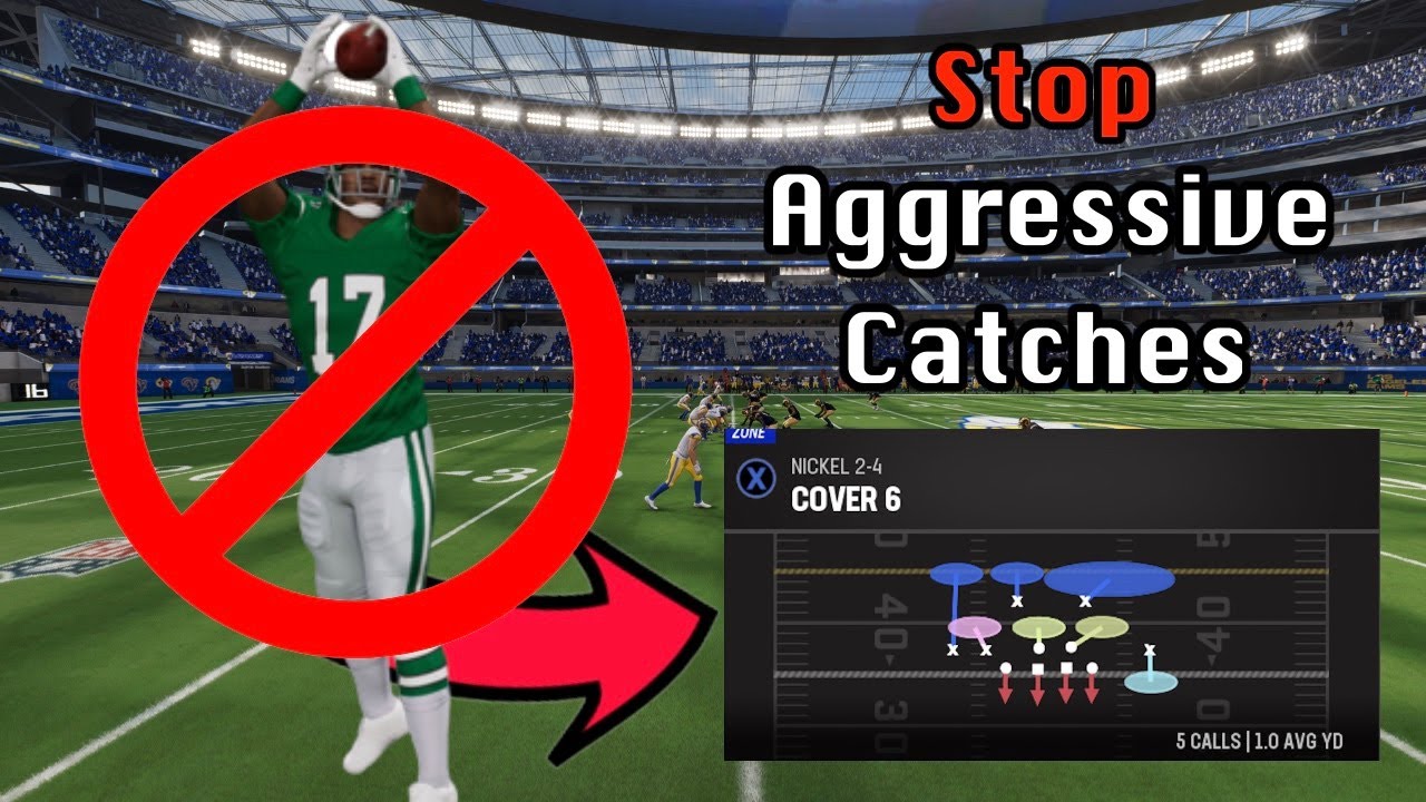 STOP AGGRESSIVE CATCHES IN MADDEN 23! | Madden 23 Tips & Tricks