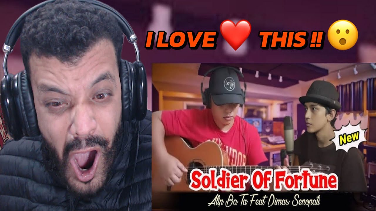 KOLABORASI TERMAHAL‼️Soldier Of Fortune - Deep Purple | Alip Ba Ta Feat Dimas Senopati REACTION