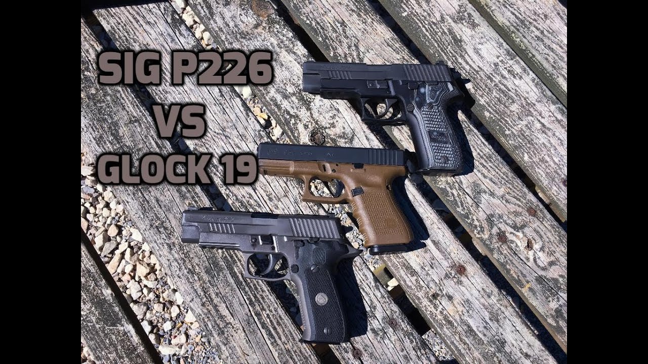 Sig P226 vs. Glock 19: Navy seals & The FBI