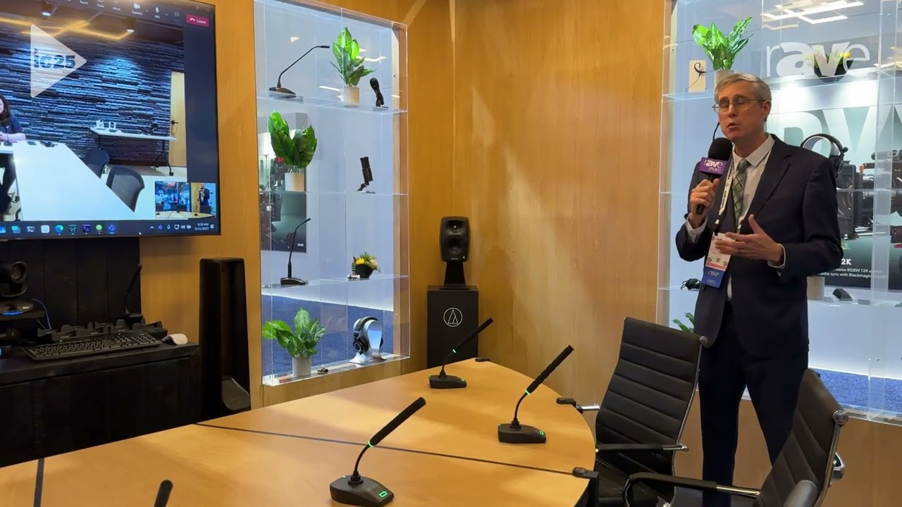 InfoComm 2025: Audio-Technica Shows Off Its Experience Room with Range of Audio Solutions