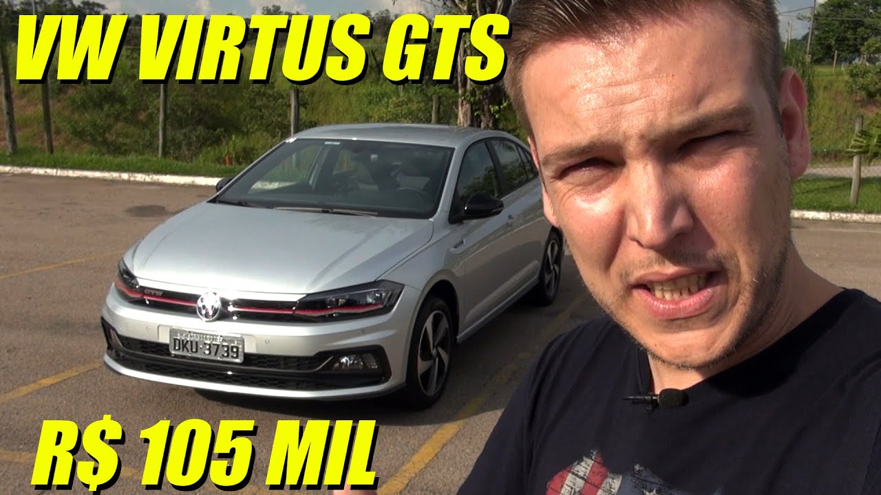 VIRTUS GTS &eacute; um mini JETTA GLI? / Teste do Volkswagen de R$ 105 mil @decaronacomleandro