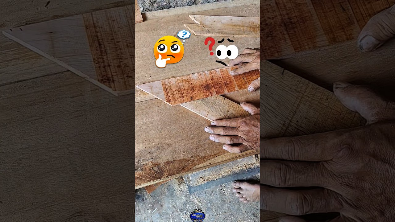 This Angle Layout Trick Makes Perfect Wood Joints Every Time! #Woodworking #DIYTips #Carpentry