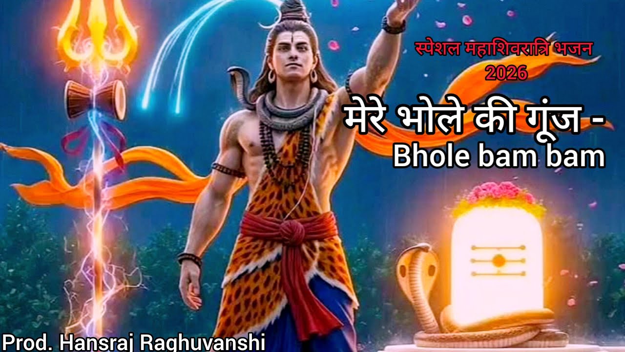 🔱मेरे भोले की गूंज 🔱 | Mahashivratri Special 2026 Bhajan | Powerful Shiv Song | Bol Bam | 