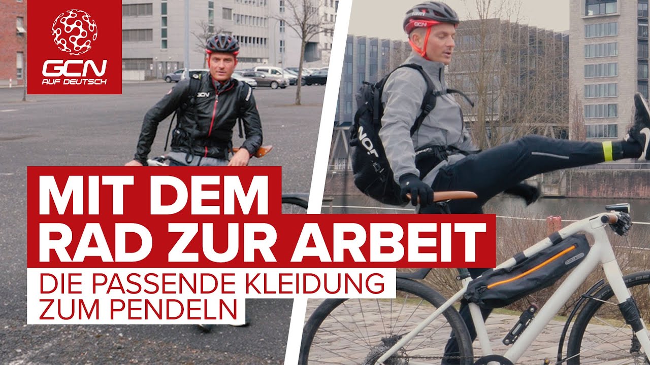 Mit dem Rad zur Arbeit: Die passende Kleidung zum pendeln!