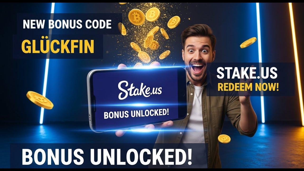 🎁 GLUCKFIN – Stake.us ka New Bonus Code Kaise Redeem Karein 💰🔥