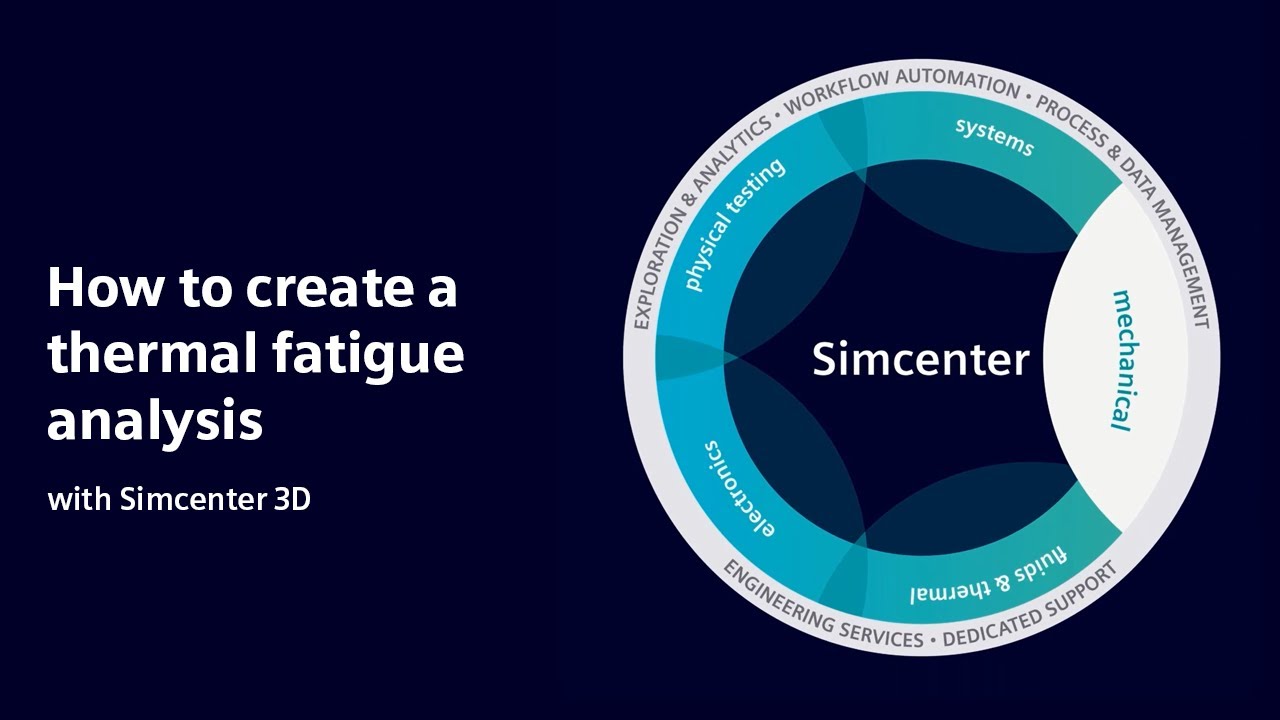 HOW TO | How to create a thermal fatigue analysis with Simcenter 3D | Tutorial #HowToSimcenter3D