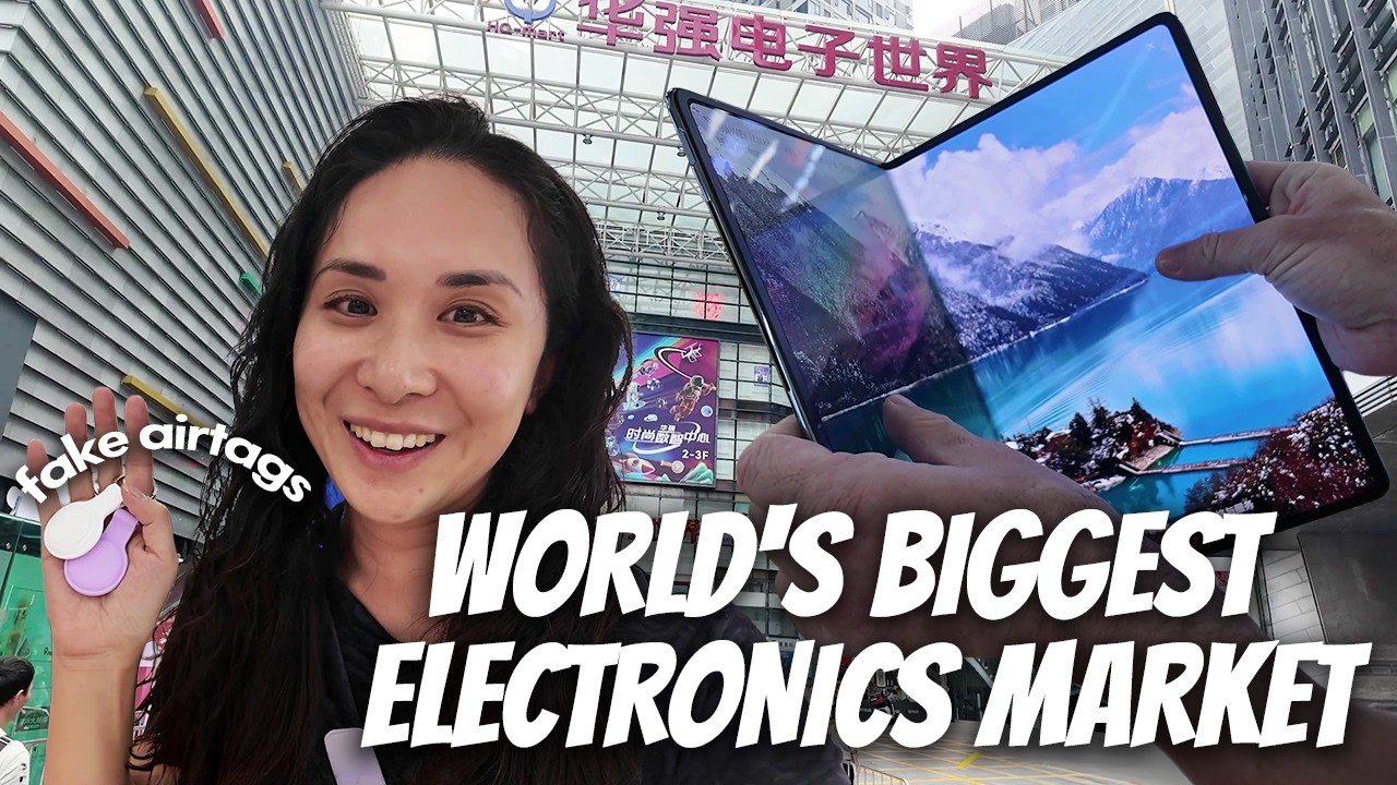 The World's BIGGEST Electronics Market in Shenzhen, China | Huaqiangbei Electronics Market