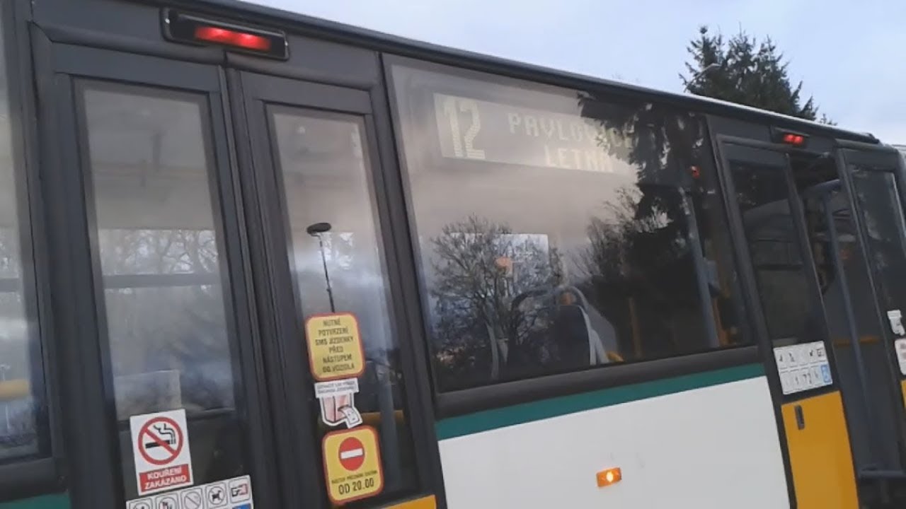 [MHD Liberec] Jízda linkou 12: Pavlovice Letná - Zelené údolí (Karosa B961E)