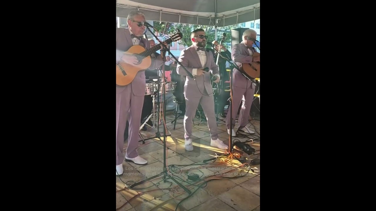 Trío Cielo canción cristal homenaje a Cheito González Arecibo PR los Cheistas!! 