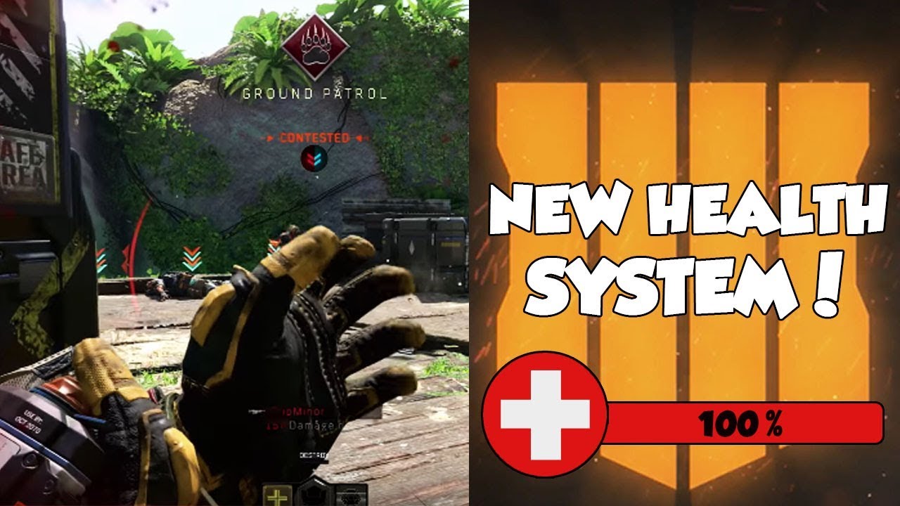 NEW HEALTH SYSTEM in BLACK OPS 4'S MULTIPLAYER!