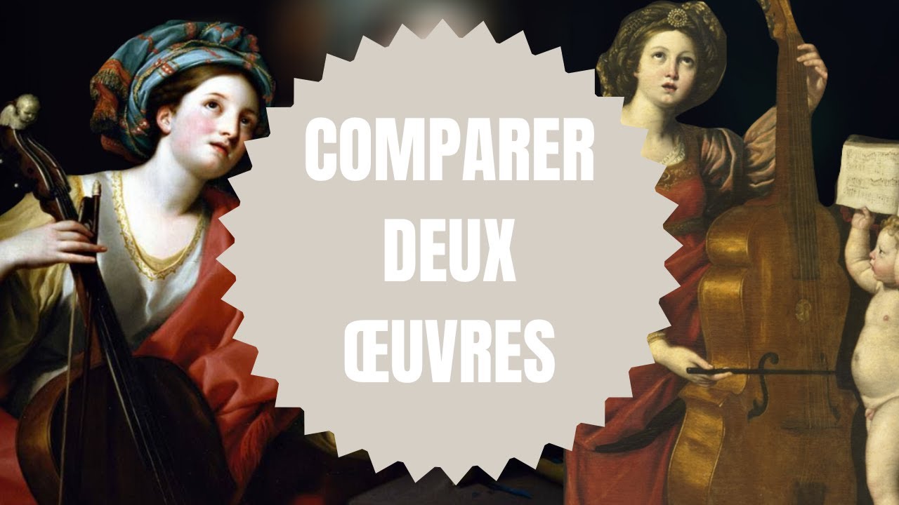 JE COMPARE DEUX OEUVRES ! (Sainte-C&eacute;cile)